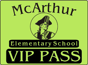 Custom visitor passes with your logo or mascot